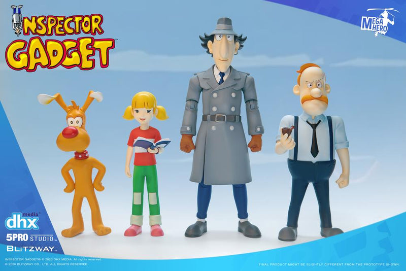 Load image into Gallery viewer, Blitzway - MEGAHERO Inspector Gadget: Inspector Gadget Deluxe Figure Set
