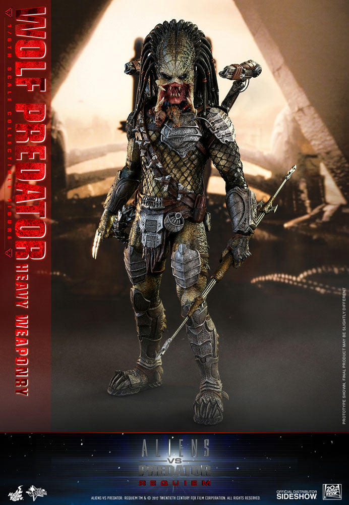 Load image into Gallery viewer, Hot Toys - Aliens vs Predator Requiem: Wolf Predator Heavy Weaponry
