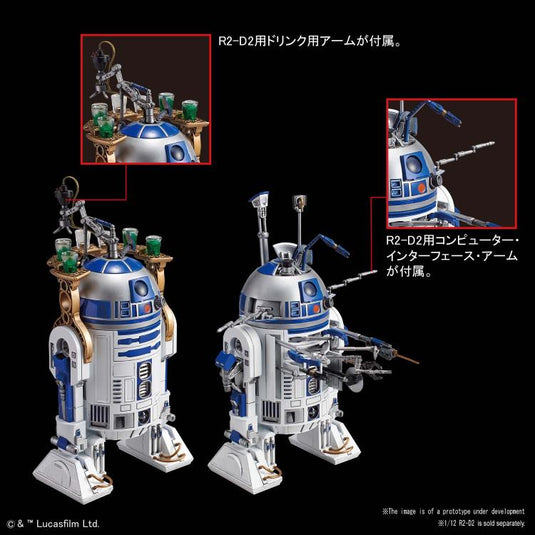 Bandai - Star Wars Model - R2-Q5 Droid 1/12 Scale