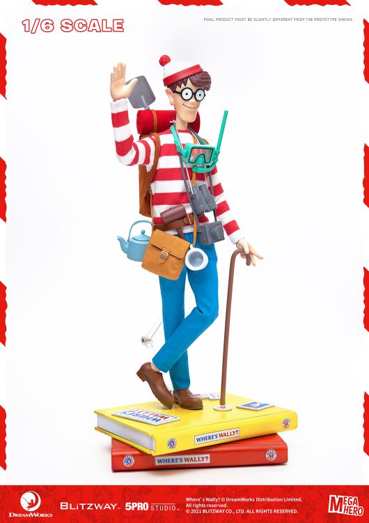 Blitzway - MEGAHERO Where's Waldo: Waldo 1/6 Scale Figure