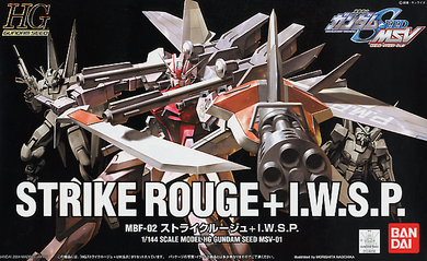 High Grade Gundam Seed 1/144 - 01 Strike Rouge + IWSP