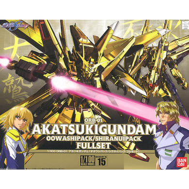 Gundam Seed 1/100 - 15 Akatsuki Gundam [Oowashi Pack/Shiranui Pack]