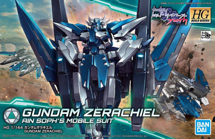 Load image into Gallery viewer, High Grade Build Divers 1/144 - 027 Gundam Zerachiel
