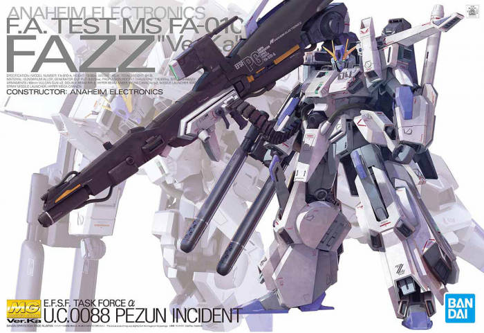 Load image into Gallery viewer, Master Grade 1/100 - F.A. Test MS FA-010-A Fazz Ver. Ka
