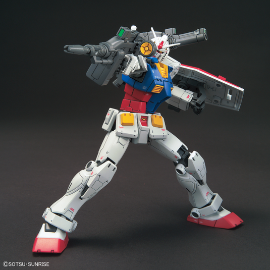 High Grade The Origin 1/144 - 026 RX-78-02 Gundam E.F.F. Protoype Mobile Suit