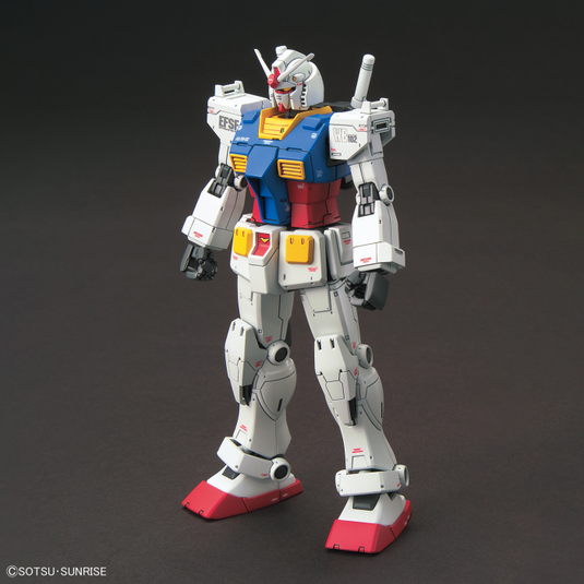 High Grade The Origin 1/144 - 026 RX-78-02 Gundam E.F.F. Protoype Mobile Suit