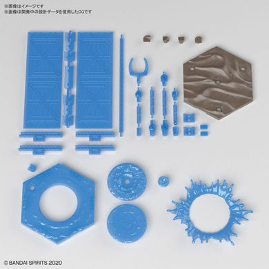 Bandai - Customize Scene Base (Water Ver.)