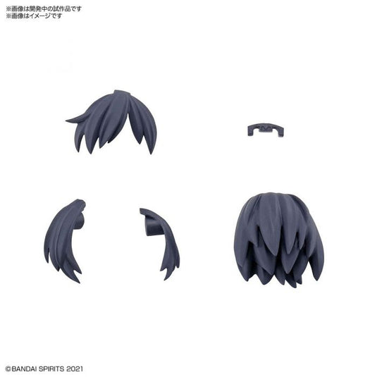 30 Minutes Sisters - Option Hairstyle Parts Vol. 1: Short Hair 2 [Navy 1]