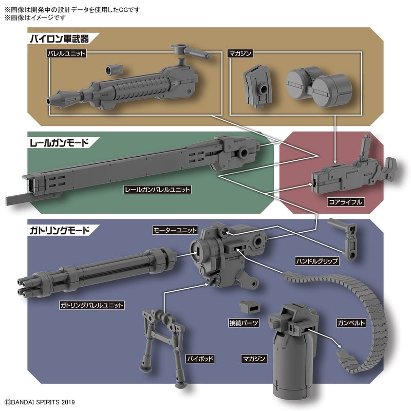 Load image into Gallery viewer, 30 Minutes Missions - W-18 Customize Weapons (Gatling Unit)
