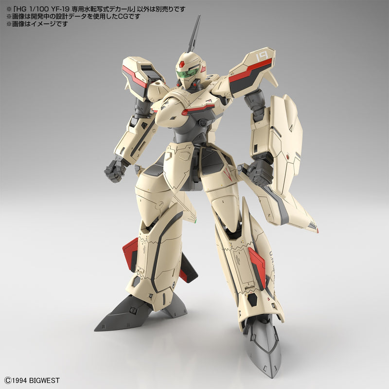 Load image into Gallery viewer, Bandai - HG 1/100 Macross Plus: YF-19 Water Decals
