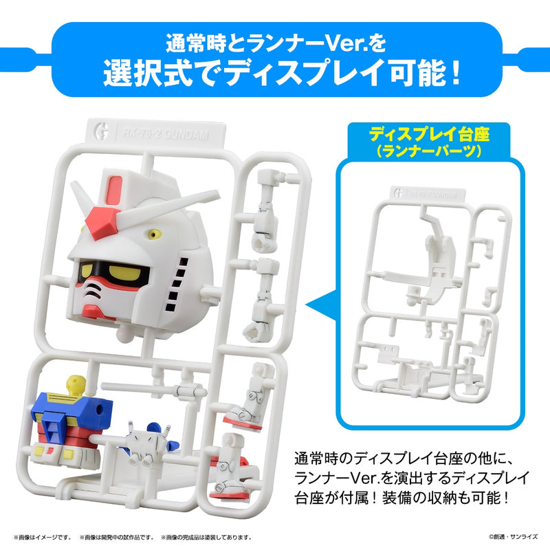 Load image into Gallery viewer, SD Gundam - 1/1 Gunpla-kun DX Set (with Runner Ver. Recreated Parts)
