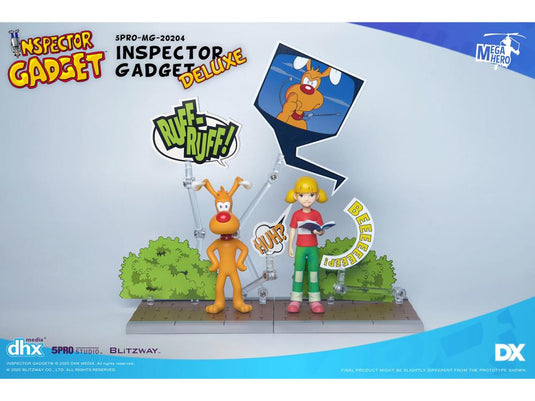 Blitzway - MEGAHERO Inspector Gadget: Inspector Gadget Deluxe Figure Set