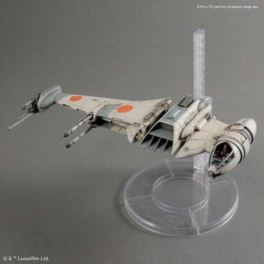 Bandai - Star Wars Model - 1/72 Scale B-Wing Starfighter