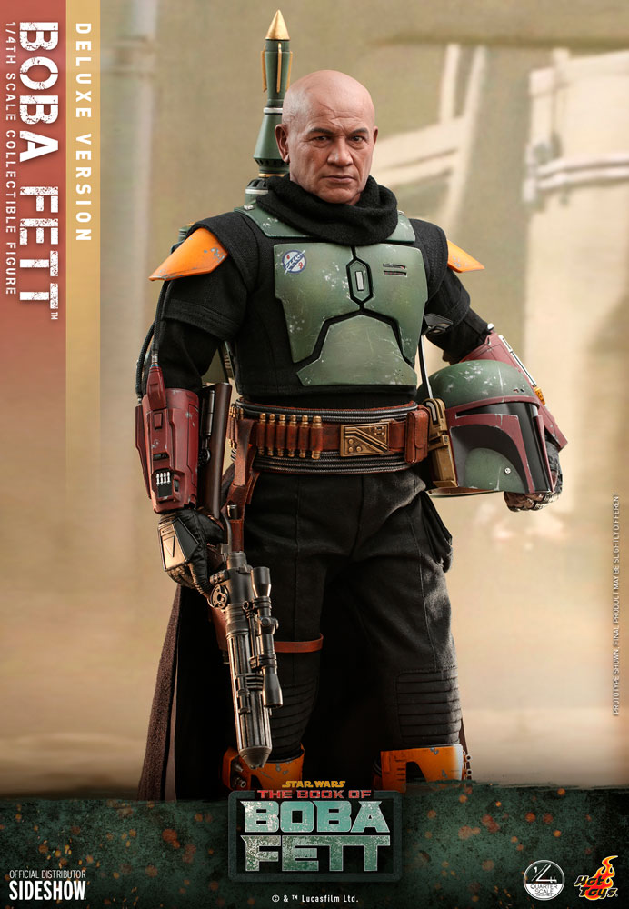 Load image into Gallery viewer, Hot Toys - Star Wars - The Book of Boba Fett - Boba Fett (Deluxe Version) Quarter Scale
