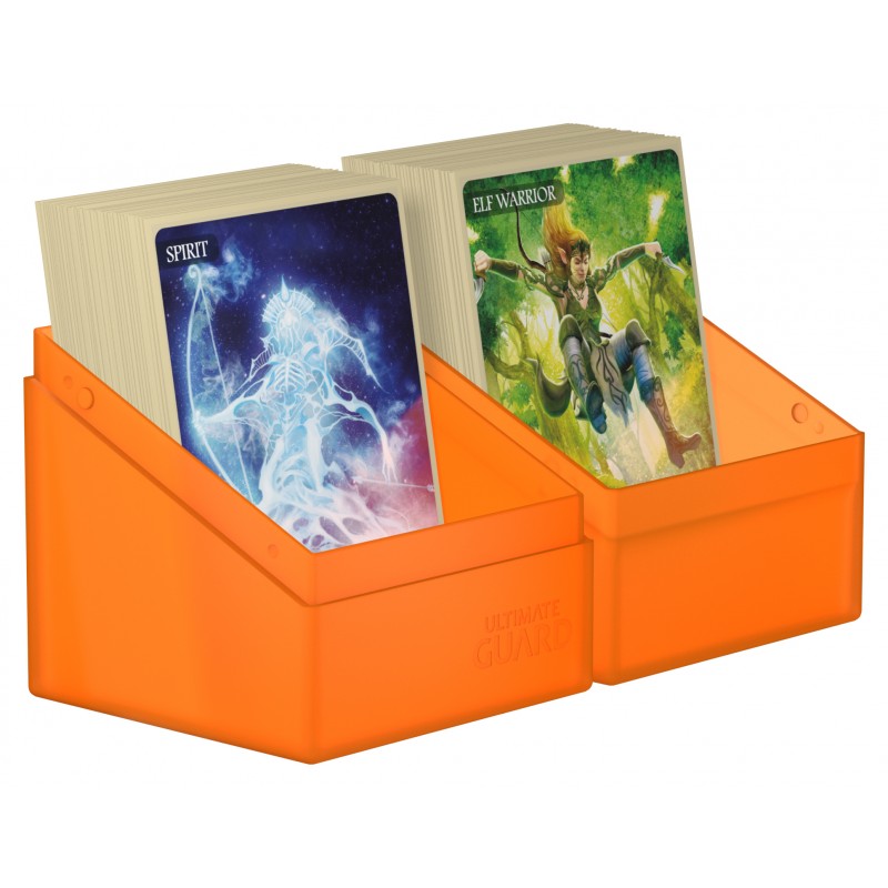 Load image into Gallery viewer, Ultimate Guard - Boulder Deck Case: Poppy Topaz 100+
