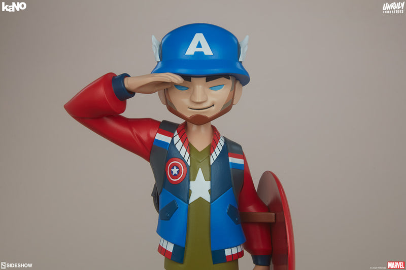 Load image into Gallery viewer, Designer Toys by Unruly Industries - Captain America (kaNO)
