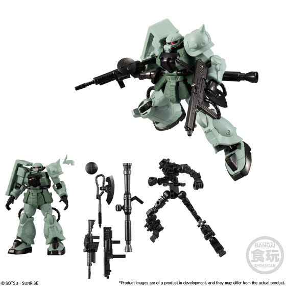 Load image into Gallery viewer, Bandai - Mobile Suit Gundam: G-Frame Vol. 13 - MS-06F-2 Zaku II F2
