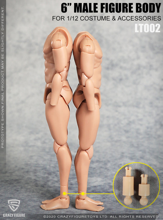 Crazy Figure - 1/12 Multi Joint Movable Male Body without Neck