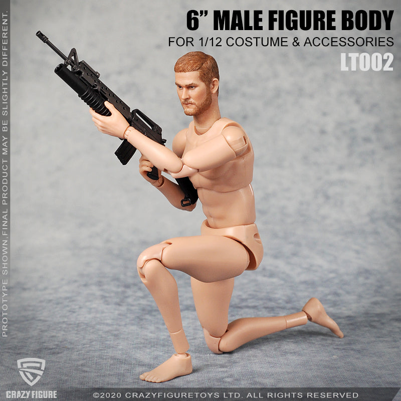 Load image into Gallery viewer, Crazy Figure - 1/12 Multi Joint Movable Male Body without Neck
