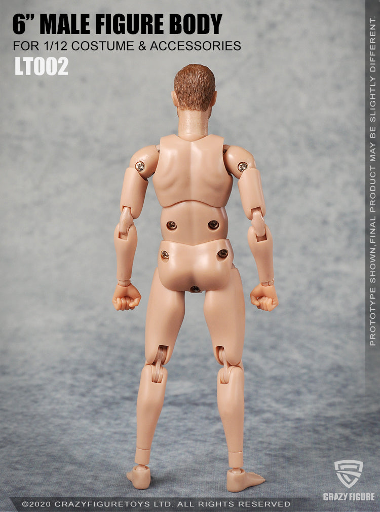 Load image into Gallery viewer, Crazy Figure - 1/12 Multi Joint Movable Male Body without Neck
