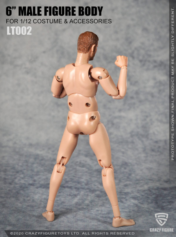 Load image into Gallery viewer, Crazy Figure - 1/12 Multi Joint Movable Male Body without Neck
