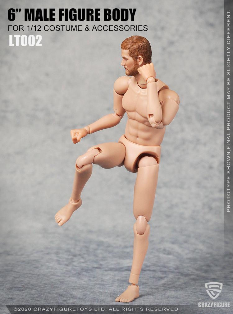 Load image into Gallery viewer, Crazy Figure - 1/12 Multi Joint Movable Male Body without Neck
