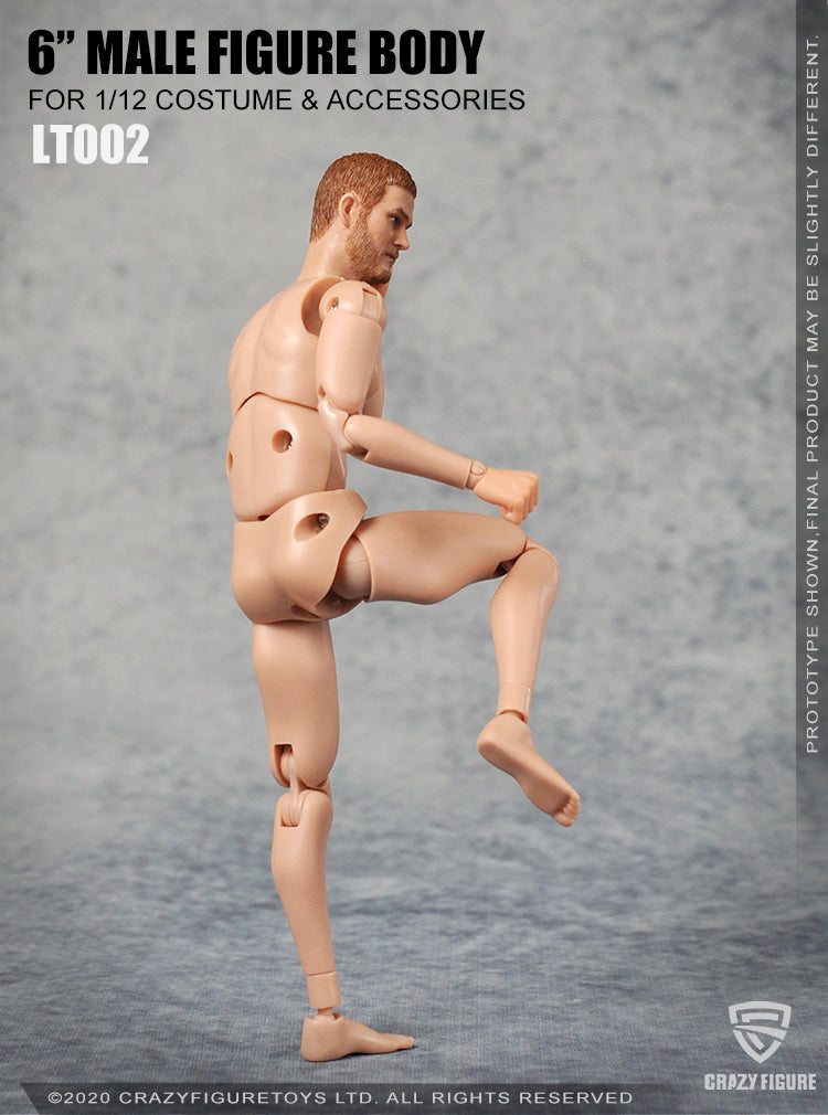 Load image into Gallery viewer, Crazy Figure - 1/12 Multi Joint Movable Male Body without Neck
