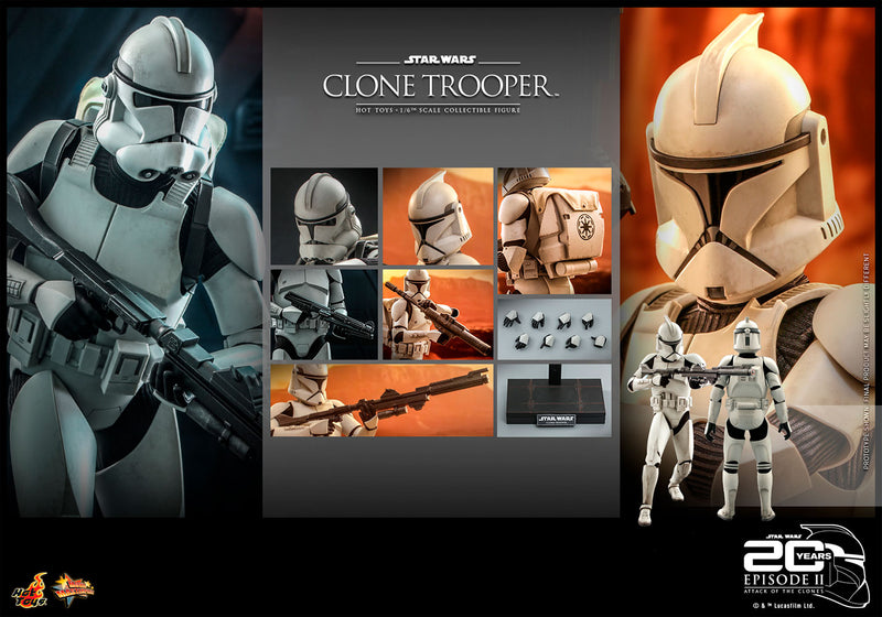 Load image into Gallery viewer, Hot Toys - Star Wars: Attack of the Clones - Clone Trooper
