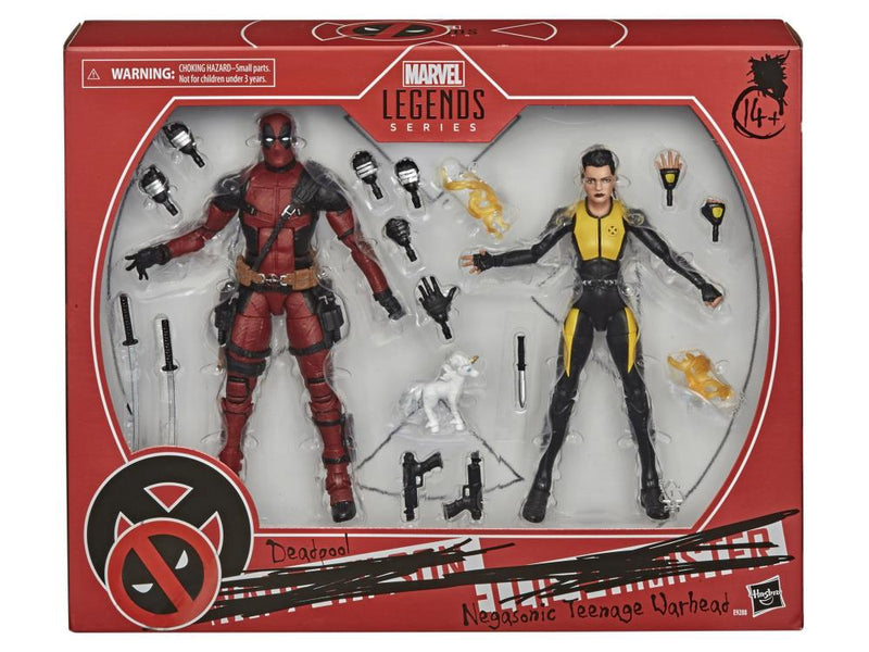 Load image into Gallery viewer, Marvel Legends - X-Men 20th Anniversary: Deadpool and Negasonic Teenage Warhead Two Pack
