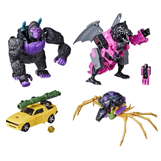 Transformers War for Cybertron Trilogy: Buzzworthy Bumblebee - Worlds Collide Set of 4