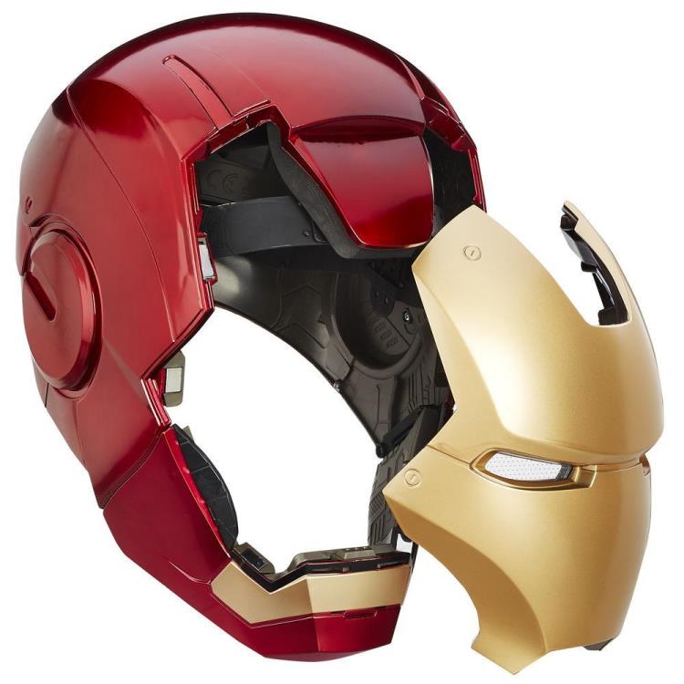 Load image into Gallery viewer, Marvel Legends - 1/1 Scale Iron Man Electronic Helmet Prop Replica
