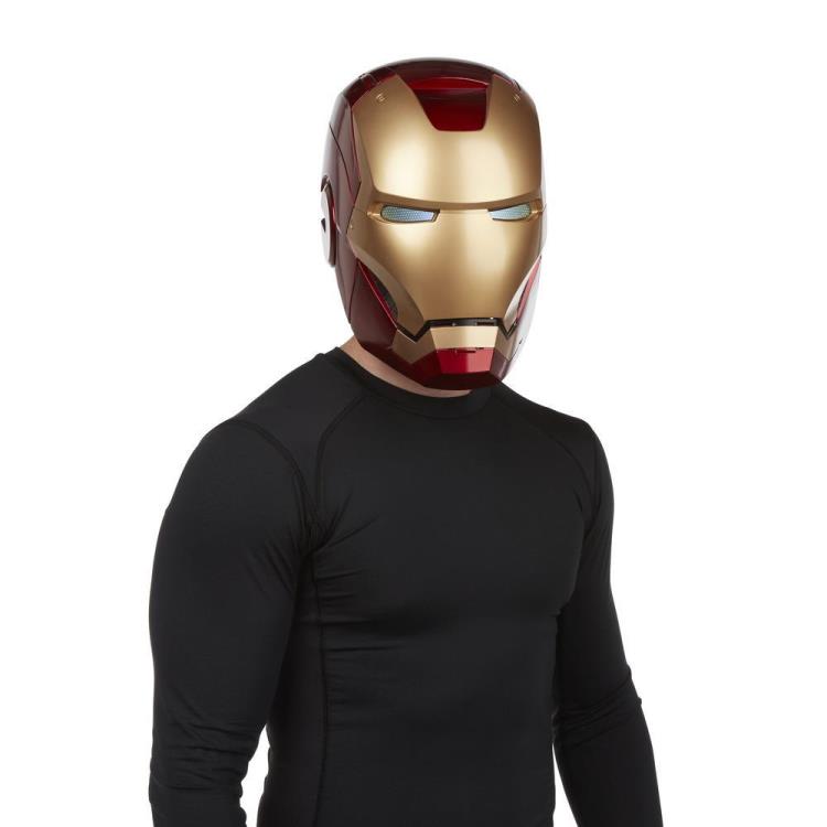 Load image into Gallery viewer, Marvel Legends - 1/1 Scale Iron Man Electronic Helmet Prop Replica
