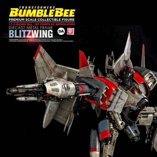 Threezero - Bumblebee Movie: Premium Blitzwing (Reissue)