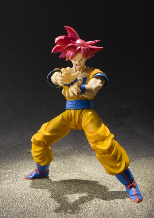 Load image into Gallery viewer, Bandai - S.H.Figuarts - Dragon Ball Z - Super Saiyan God Son Gokou
