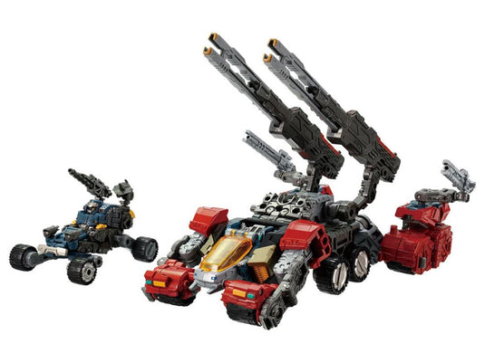 Diaclone Reboot - DA-69 Triverse Tridasher [Sun Burst Version] Exclusive