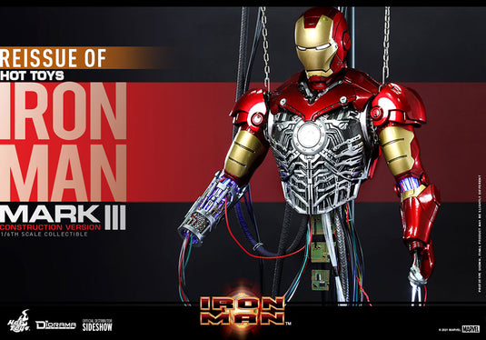 Hot Toys - Iron Man Mark III (Construction Version) – Ages Three