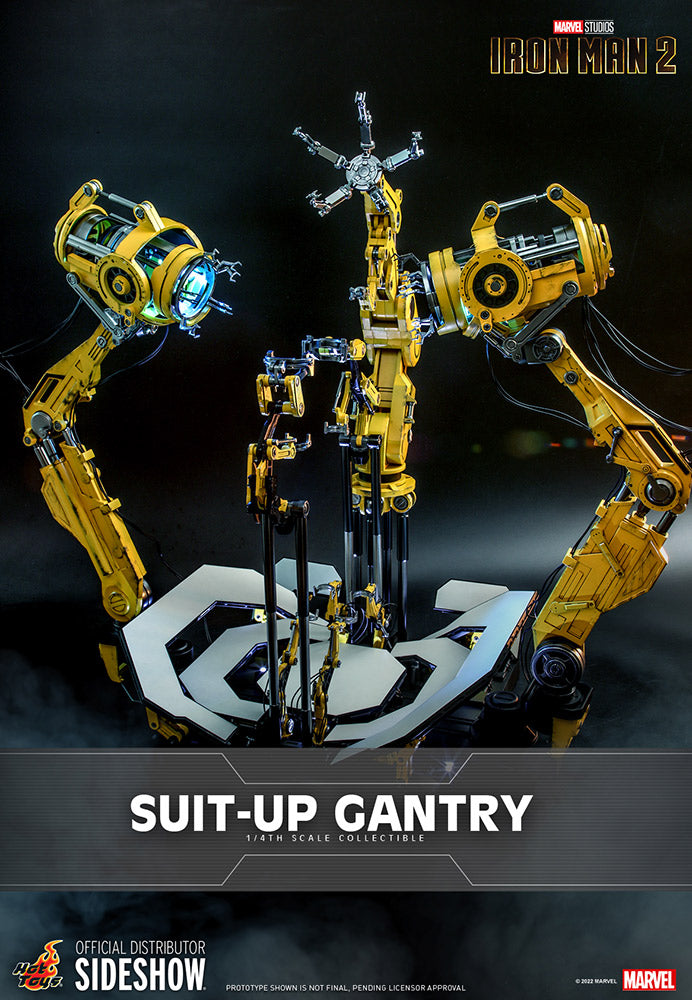 Load image into Gallery viewer, Hot Toys - Iron Man 2 - 1/4 Scale Iron Man Suit-Up Gantry
