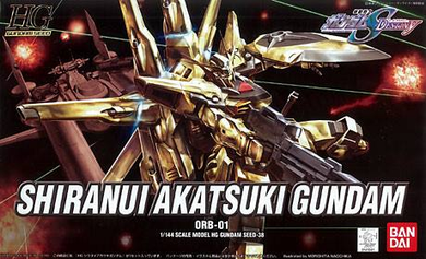 High Grade Gundam Seed 1/144 - 38 Shiranui Akatsuki Gundam