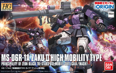 High Grade The Origin 1/144 - MS-061A Zaku II High Mobility Type (Gaia/Mash)