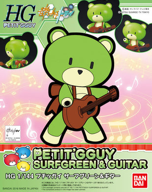 High Grade Build Fighters 1/144 Petit'Gguy - 08 Surfgreen & Guitar