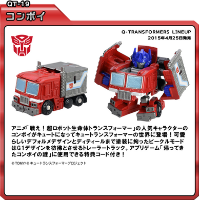 Transformers Series 4 - QT19 Convoy (Optimus Prime)