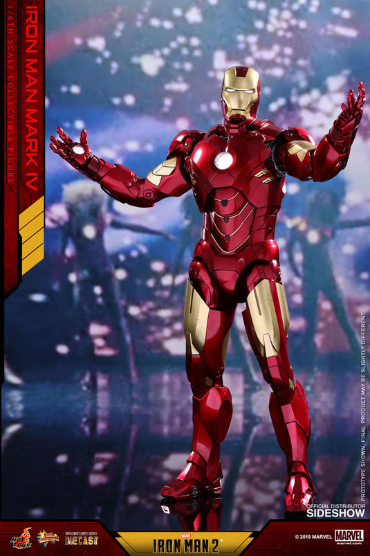 Hot Toys - Iron Man 2 - Iron Man Mark IV Diecast Movie Masterpiece