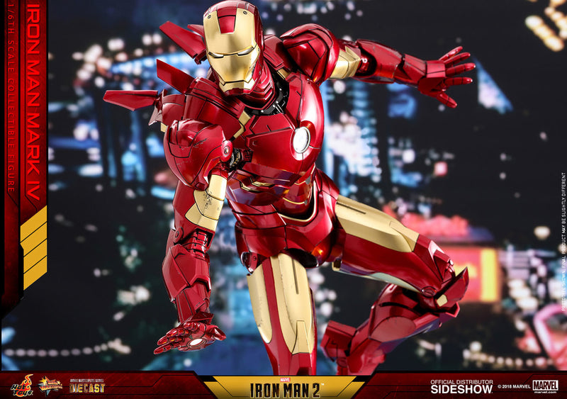 Load image into Gallery viewer, Hot Toys - Iron Man 2 - Iron Man Mark IV Diecast Movie Masterpiece
