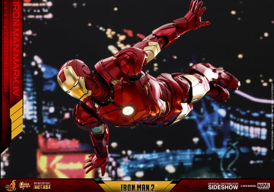 Hot Toys - Iron Man 2 - Iron Man Mark IV Diecast Movie Masterpiece