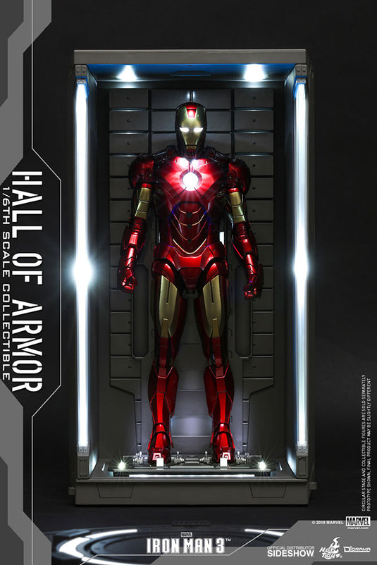 Hot Toys - Diorama Series - Iron Man 3: Hall of Armor Single