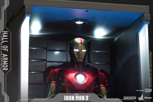 Hot Toys - Diorama Series - Iron Man 3: Hall of Armor Single