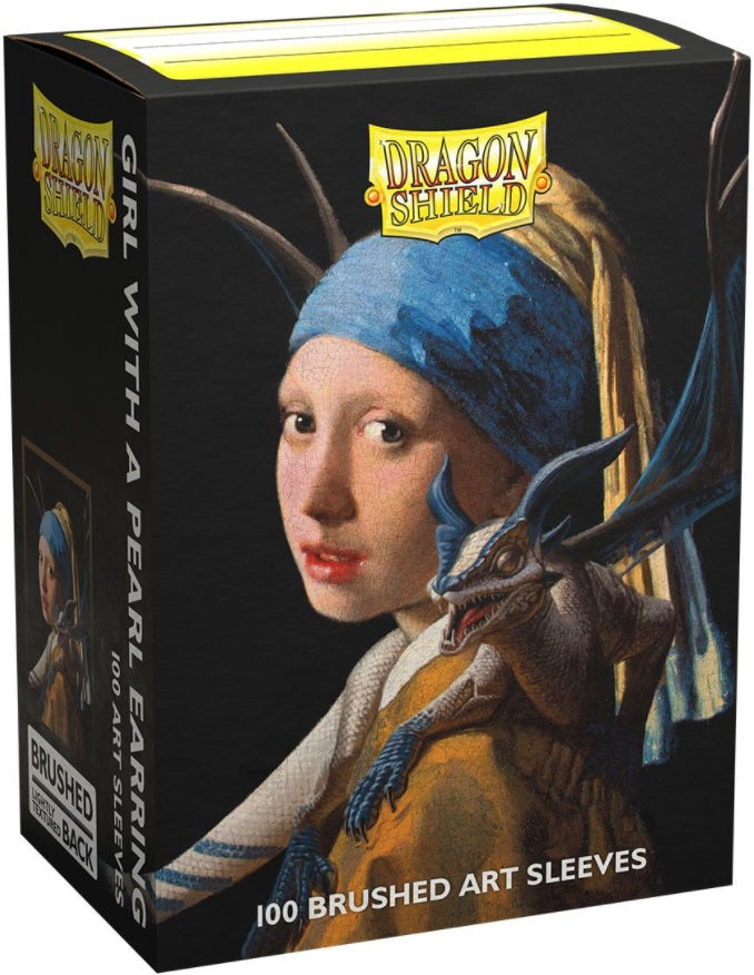 Load image into Gallery viewer, Dragon Shield - Brushed Art Sleeves - Girl With The Pearl Earring
