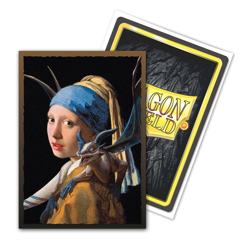 Load image into Gallery viewer, Dragon Shield - Brushed Art Sleeves - Girl With The Pearl Earring
