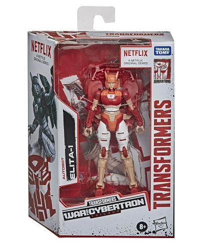 Load image into Gallery viewer, Transformers Generations War For Cybertron Trilogy - WFC-10 Elita-1 Netflix Edition
