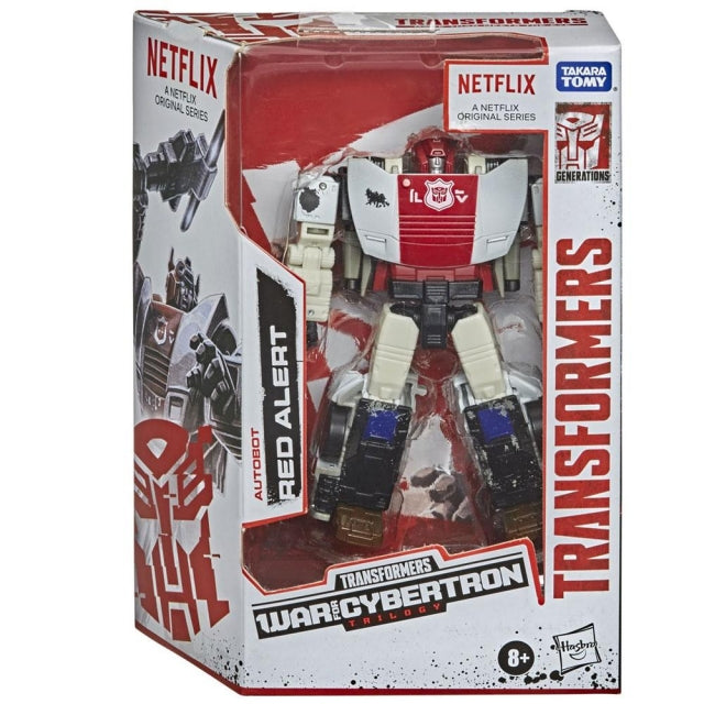 Load image into Gallery viewer, Transformers Generations War For Cybertron Trilogy - WFC-13 Autobot Red Alert Netflix Edition
